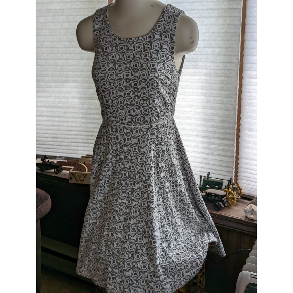 41 Hawthorne Lined Slvless Poly/Rayon Blend LtWt dress Sz sm (6)